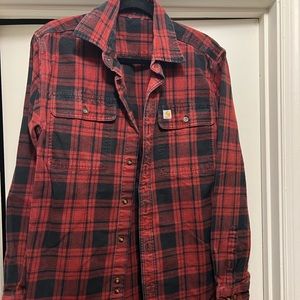 Carhartt flannel size small